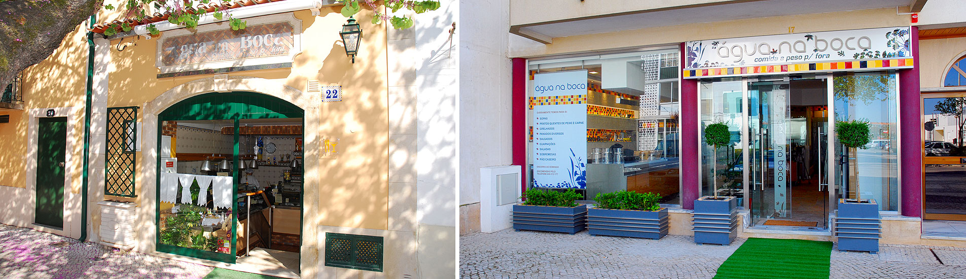 restaurante take away em Tomar Água na Boca